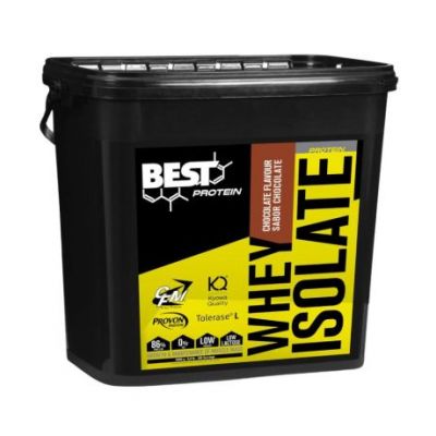 Proteina de Suero Whey Isolate Chocolate 4000gr Best Protein