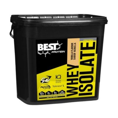 Proteina de Suero Whey Isolate Vainilla 4000gr Best Protein
