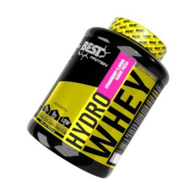 Proteina de Suero Hydro Whey Fresa 2000gr Best Protein