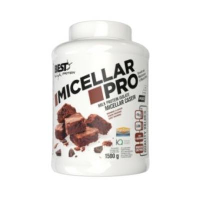 Proteina de Caseina Micellar Pro Brownie 1500gr Best Protein