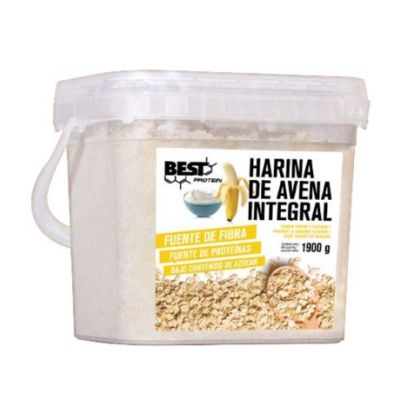 Harina de Avena Integral Yogur-Platano 1900g Best Protein