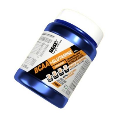 Aminoacidi Bcaa Glutammina Arancia 500gr Best Protein