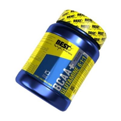 Aminoacidos Bcaa   Glutamine Neutro 500gr Best Protein