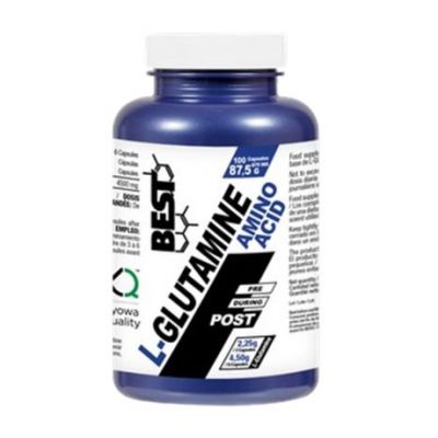 Aminoacidos L-Glutamine Neutro 100caps. Best Protein