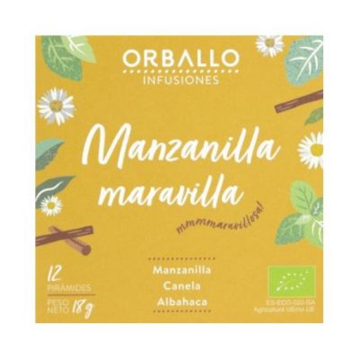 Manzanilla Maravilla Eco 12 Piramides Orballo