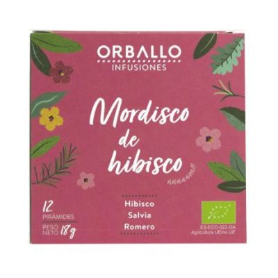 Mordisco De Hibisco Eco 12 Piramides Orballo