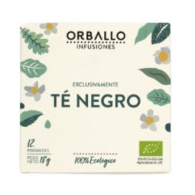 Exclusivamente Te Negro Eco 12 Piramides Orballo