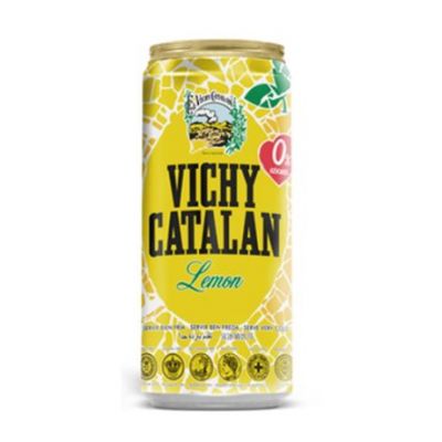 Acqua Frizzante Lemon Plus Lattina da 330 ml Vichy Catalano