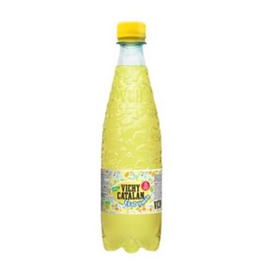 Sparkling Water Pet Lemon Bottle 0.5L. Vichy Catalan
