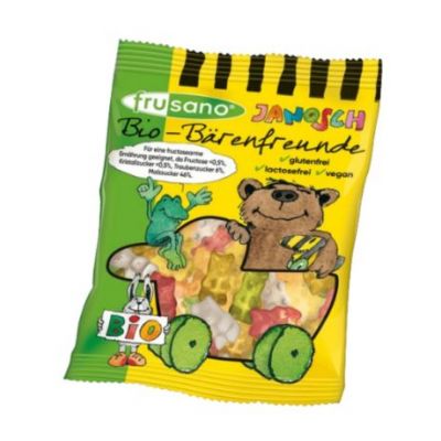 Organic Vegan Gummy Bears 50g Frusano