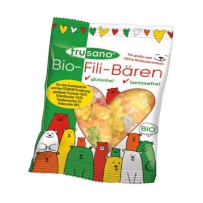 Organic Gummy Bears 50g Frusano
