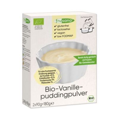 Frusano Organic Vanilla Powder Pudding 180g