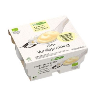 Organic Vanilla Pudding 400g Frusano