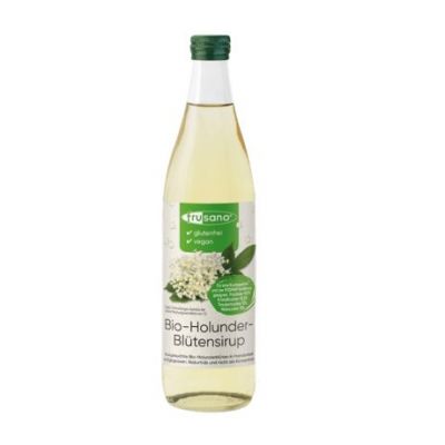 Organic Elderflower Syrup 0.5l Frusano