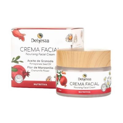 Crema Facial Nutritiva Granada y Manzanilla Bio 50ml Dehesia