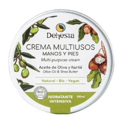 Crema Multiusos Hidratante Intensiva Manos-Pies Oliva y Karite Bio 100ml Dehesia