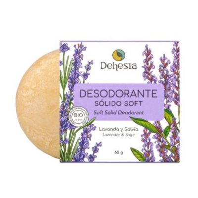 Desodorante Solido Soft Lavanda y Salvia Bio 65gr Dehesia