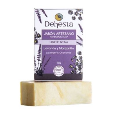 Jabon Artesano Higiene intima Lavanda y Manzanilla Bio 100gr Dehesia