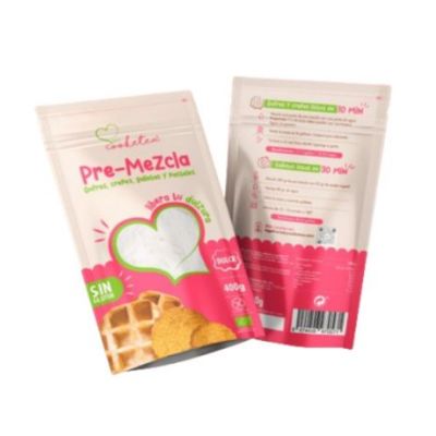 Mezcla Gofres Crepes Galletas Y Pasteles Sin Gluten 400g Cooketea