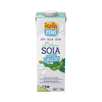 Calcium Soy Vegetable Drink 6x1L Isola Plus